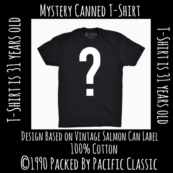 T-Shirt Packed In🥫Can In 1990 (31 years ago) - Picture 2 of 8